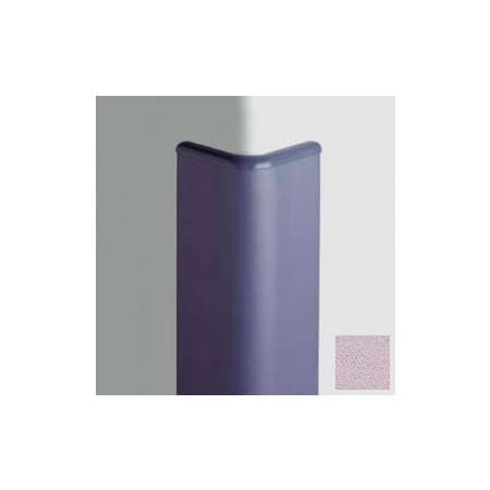Pawling Surface Mounted Corner Guard Bullnose 90Deg, 3'' Wings, 12'H W/Caps, Lavender Heather CG-30-12-494
